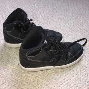 black high top vintage air forces